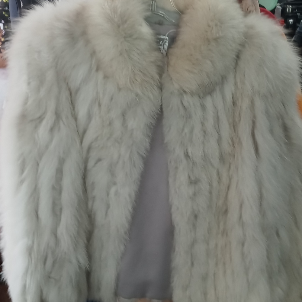 SAGA FOX FUR COAT